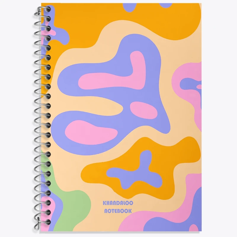 دفتر لغت 50 برگ خندالو طرح مدرن  کد N8629