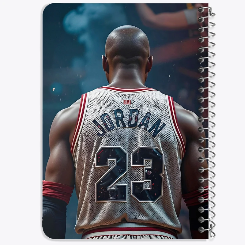 دفتر یادداشت 50 برگ خندالو طرح مایکل جردن (Michael Jordan) کد N9483