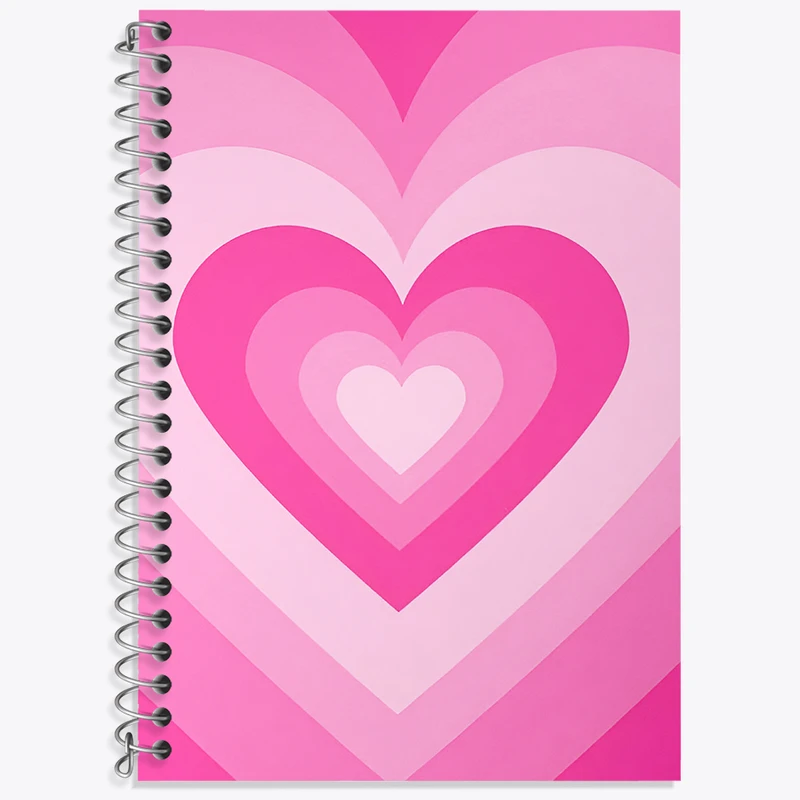 دفتر نت موسیقی 50 برگ خندالو طرح قلب کد N8444