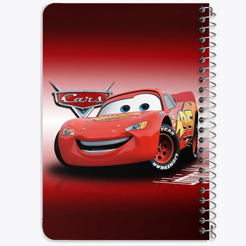 دفتر یادداشت 50 برگ خندالو طرح ماشین ها (Cars) کد 36536