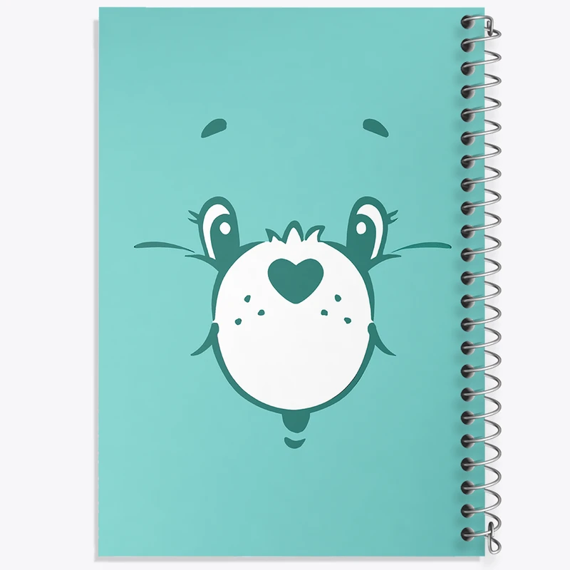 دفتر مشق 50 برگ خندالو طرح خرس مهربون کد N7072