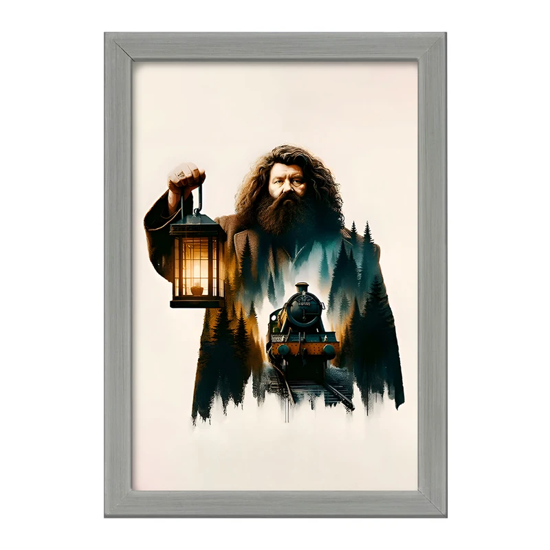 تابلو خندالو طرح هگرید هری پاتر  (Harry Potter) کد F9998