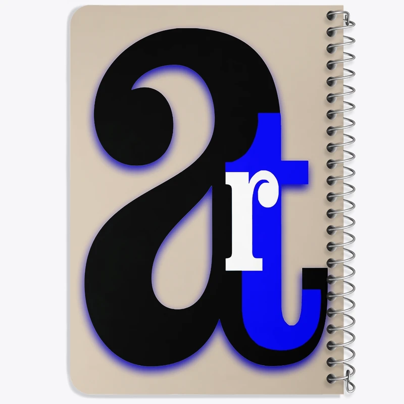 دفتر یادداشت 50 برگ خندالو طرح Art کد F6397