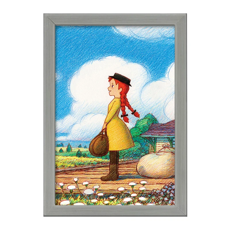 تابلو خندالو طرح آن شرلی  کد 10547