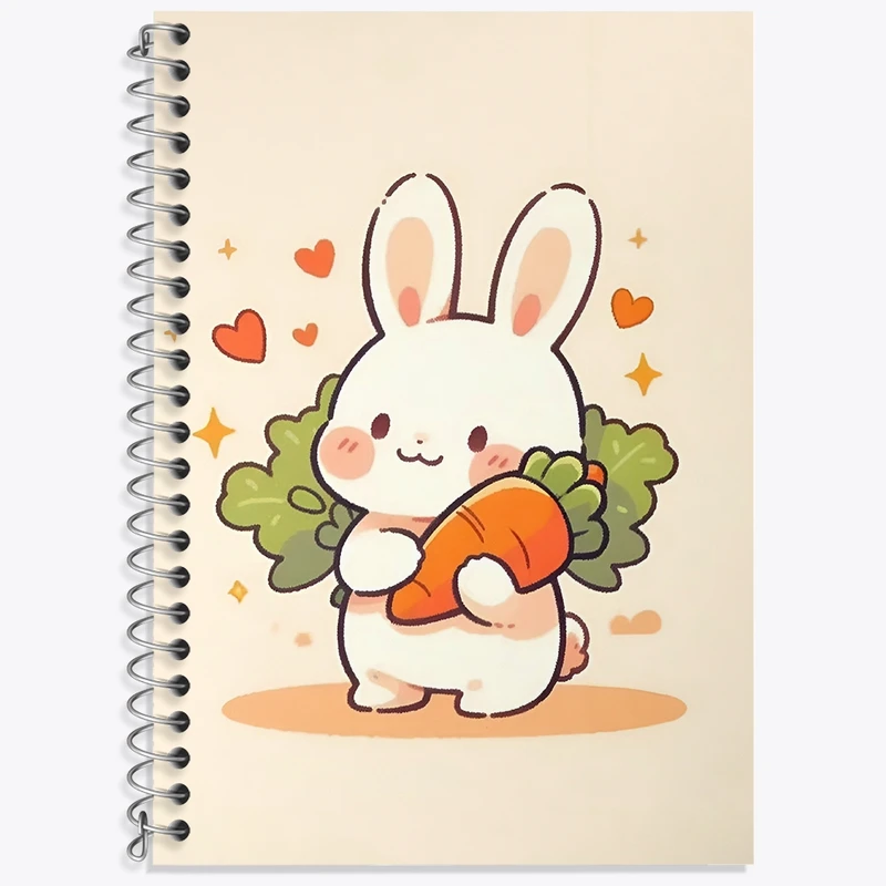 دفتر لغت 50 برگ خندالو طرح خرگوش بامزه کد N6264