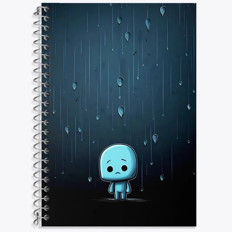 دفتر لغت 50 برگ خندالو طرح آدمک کوچولو کد F8730