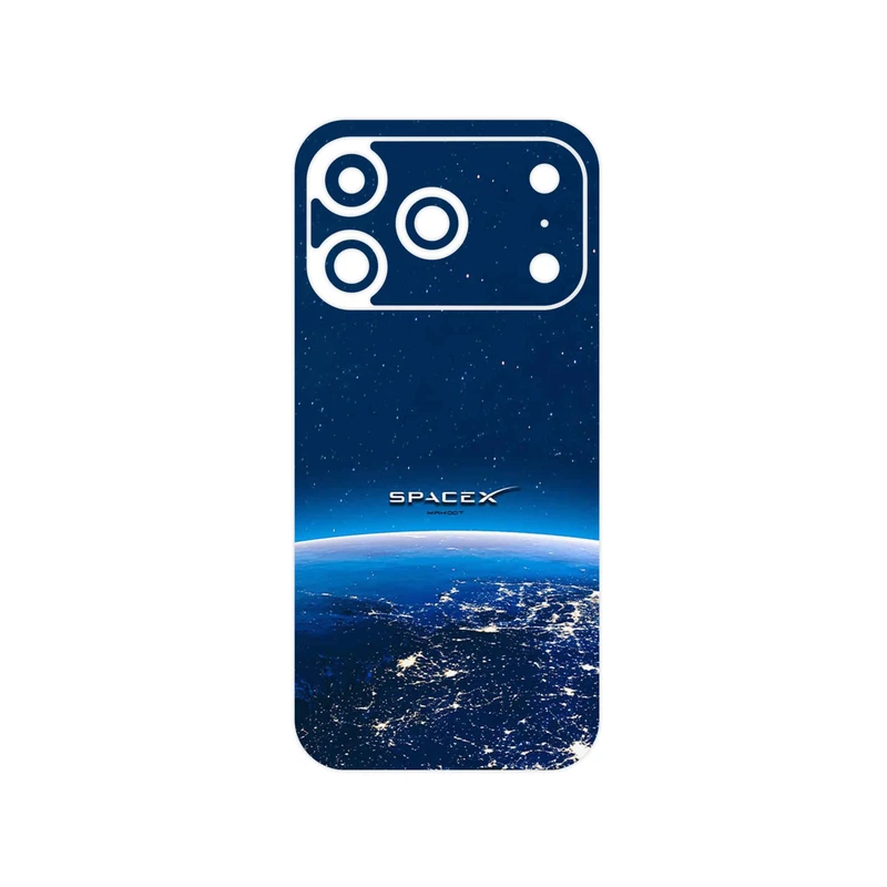 برچسب پوششی ماهوت مدل Space X مناسب برای گوشی موبایل اپل iPhone 17 Pro
