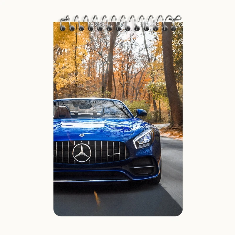 دفتر یادداشت 50 برگ خندالو طرح ماشین اسپرت کد F5221