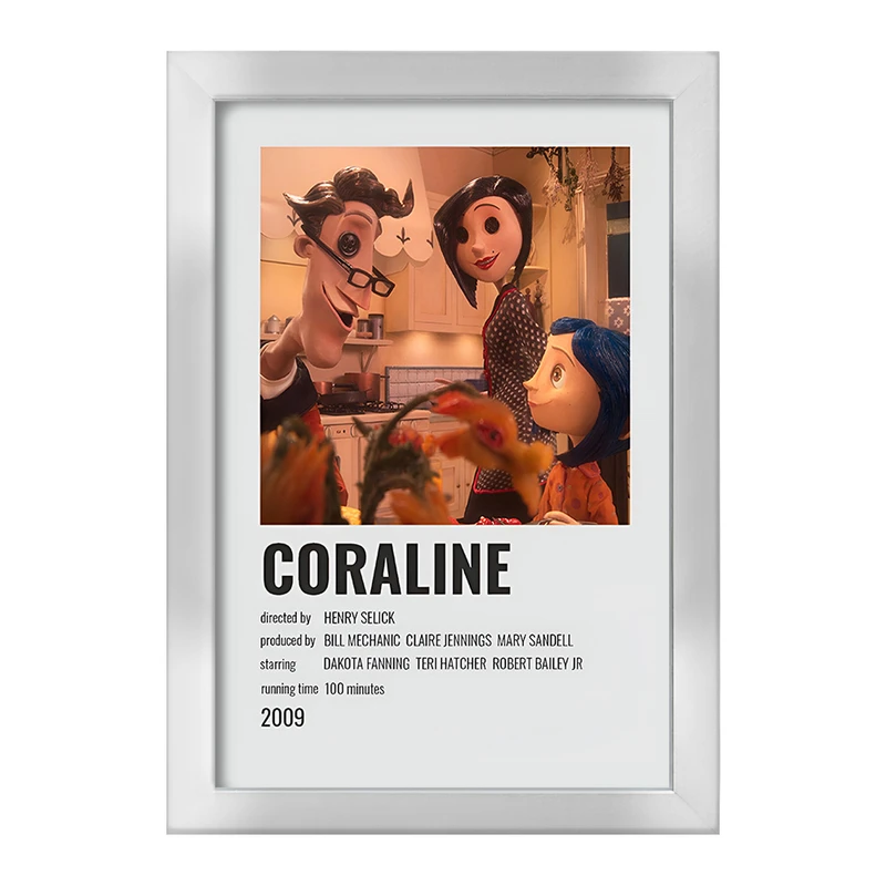 تابلو خندالو طرح کورالاین (Coraline) کد F13226