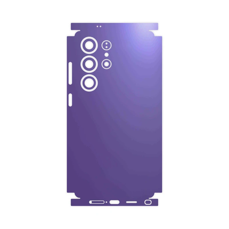 برچسب پوششی ماهوت مدل Matte-BlueBerry-FullSkin مناسب برای گوشی موبایل سامسونگ Galaxy S25 Ultra