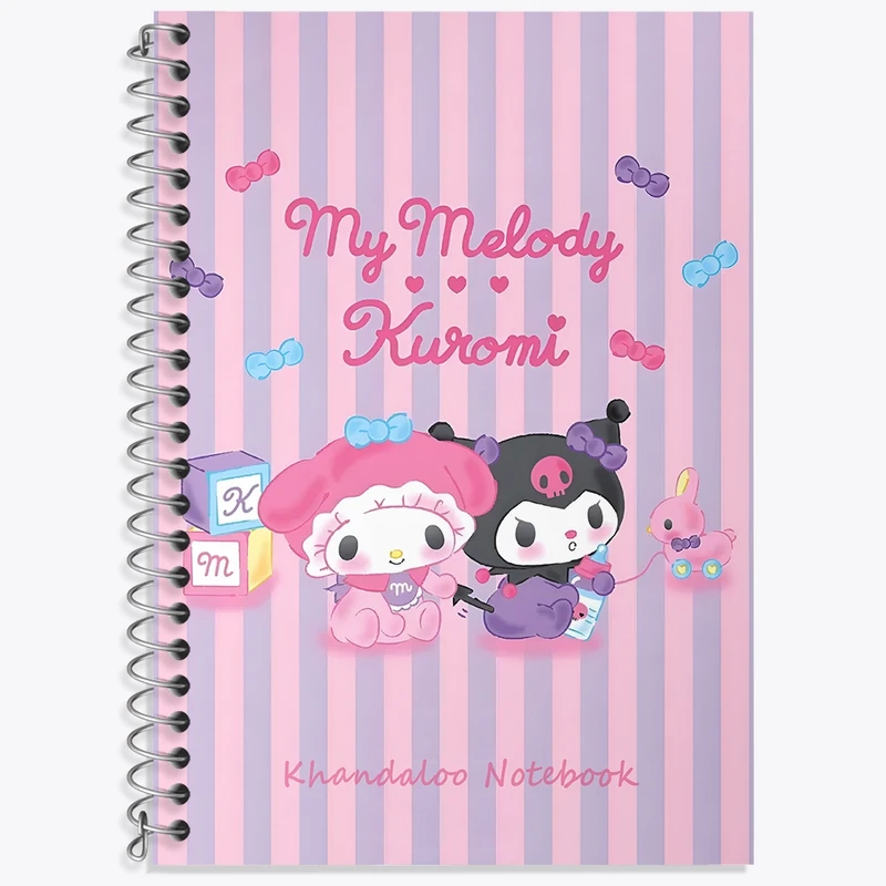 دفتر لغت 50 برگ خندالو طرح کرومی و مای ملودی کد N9027