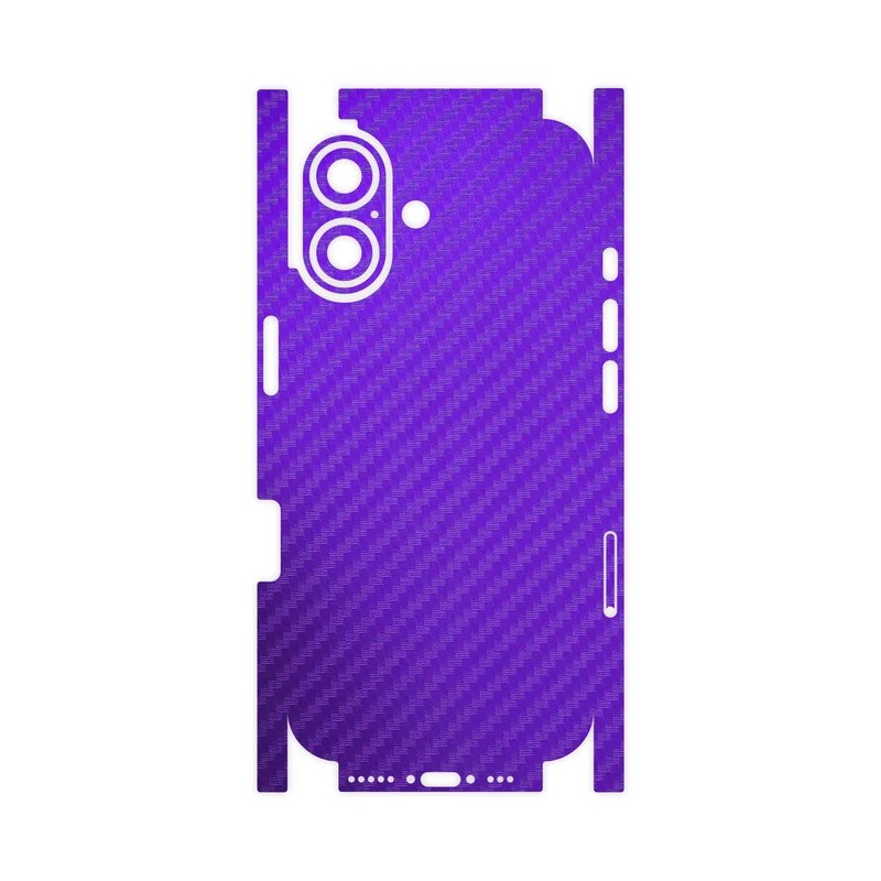 برچسب پوششی ماهوت مدل Purple-Fiber-FullSkin مناسب برای گوشی موبایل اپل iPhone 17