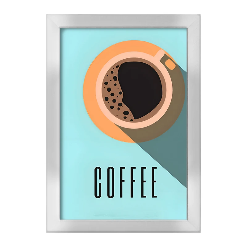 تابلو خندالو طرح قهوه (COFFEE) کد F10407