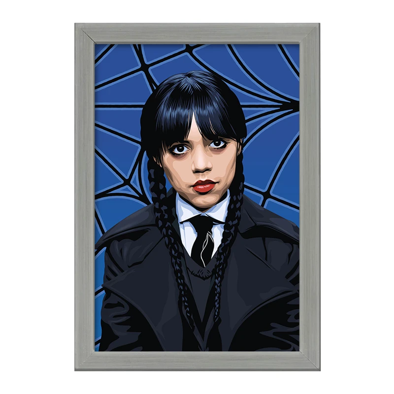 تابلو خندالو طرح ونزدی (Wednesday) کد F2445