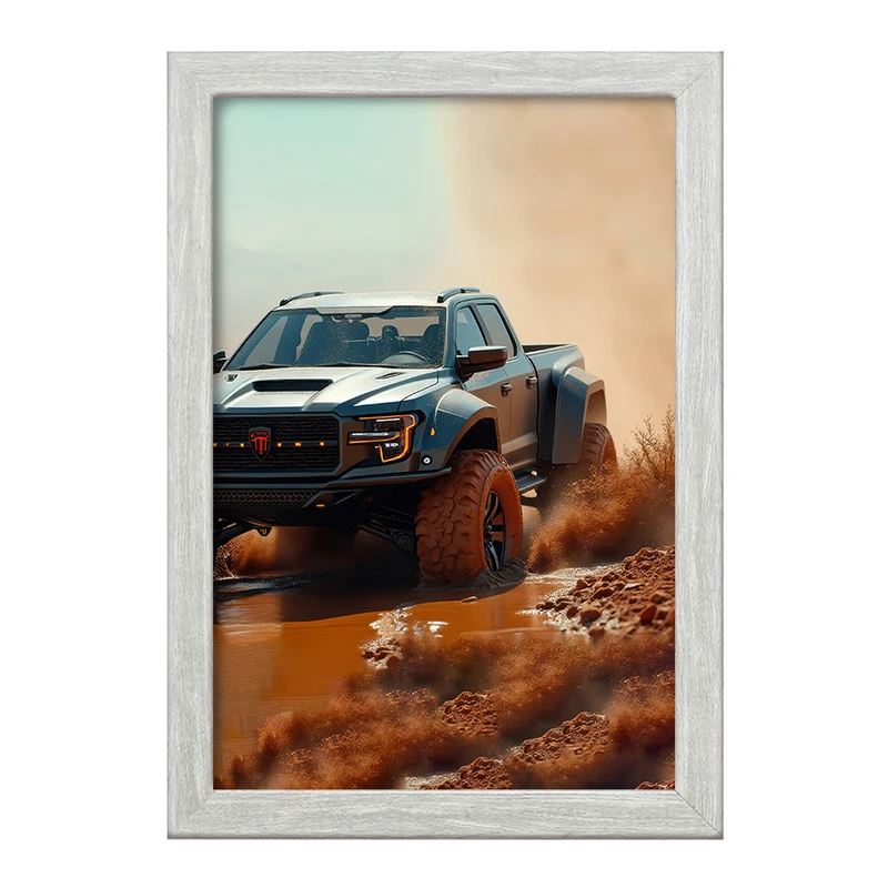 تابلو خندالو طرح آفرود (Off Road) کد F5215