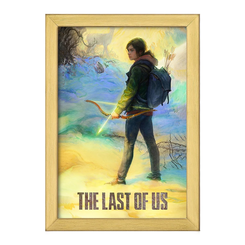 تابلو خندالو طرح لست آف آس (The Last Of Us) کد F351