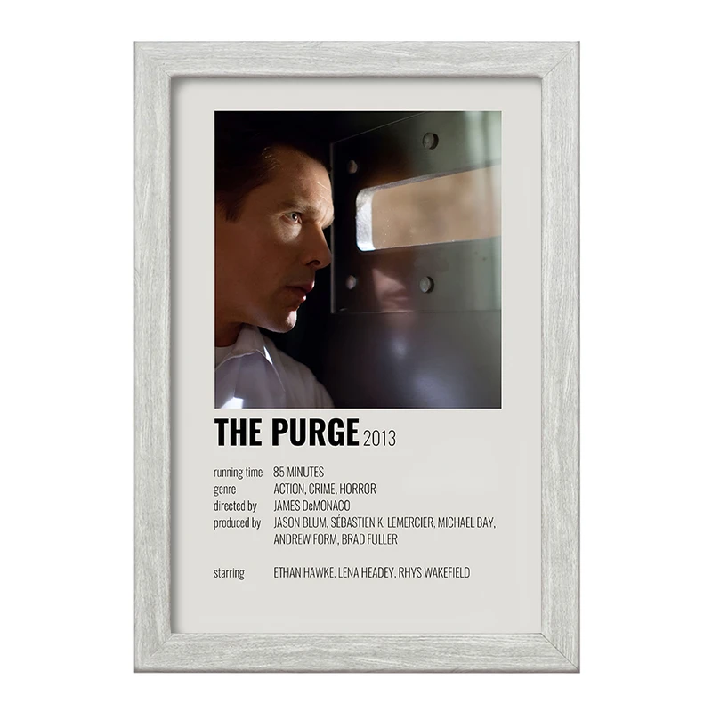 تابلو خندالو طرح پاک سازی (The Purge) کد F12931