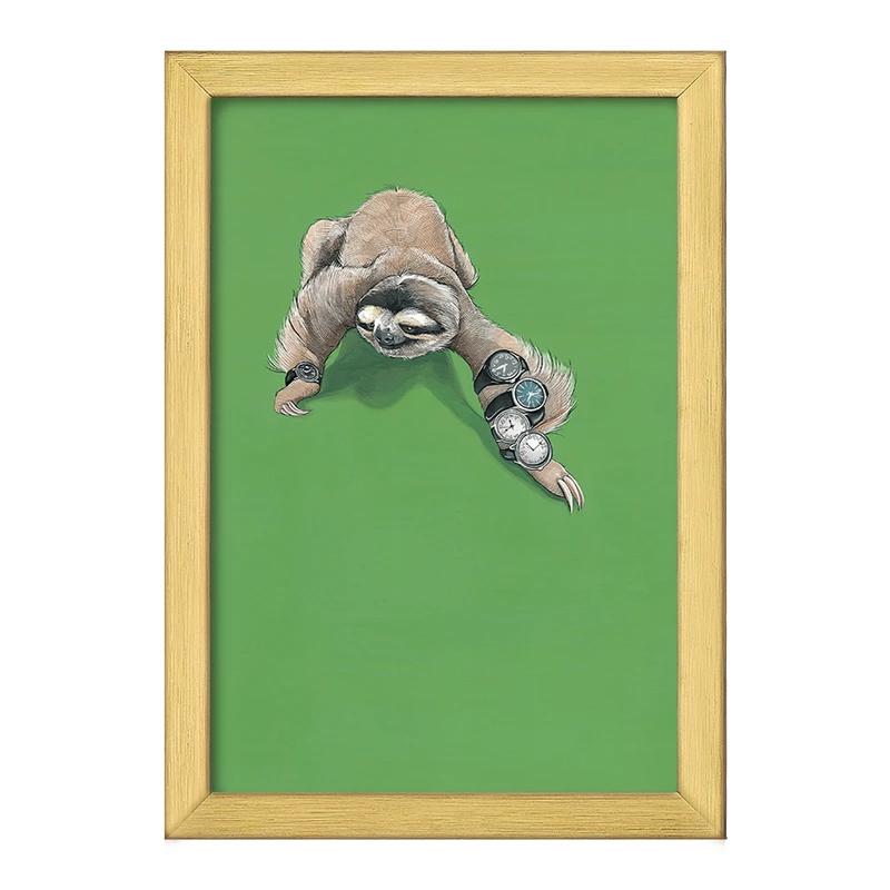 تابلو خندالو طرح تنبل کد F151