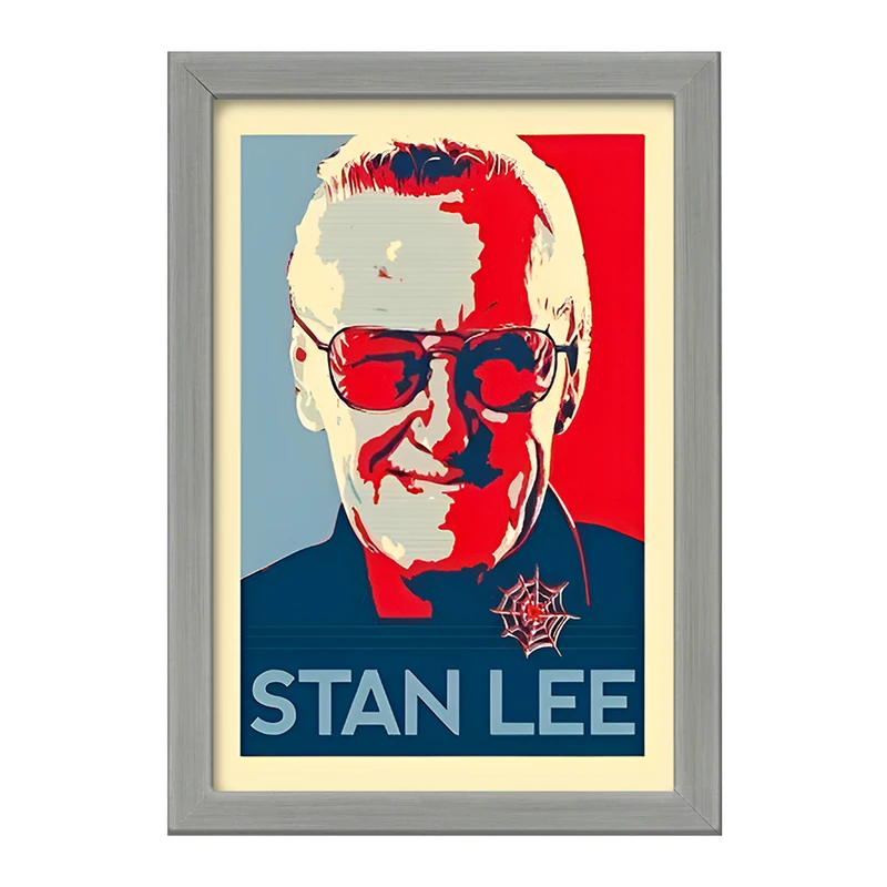 تابلو خندالو طرح استن لی (Stan Lee) کد F6464
