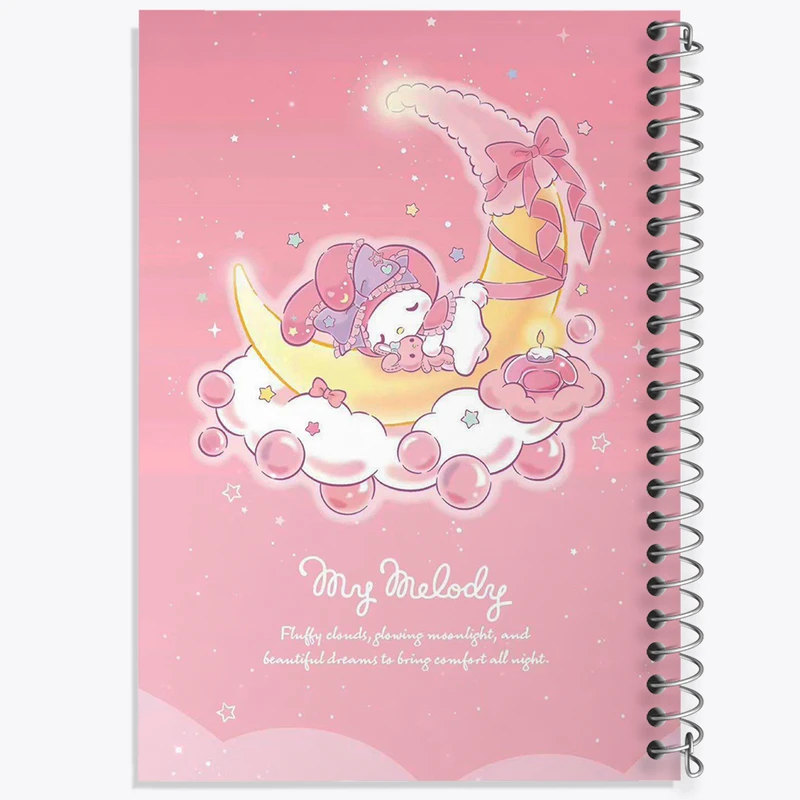 دفتر نقاشی 50 برگ خندالو طرح مای ملودی (My Melody) کد N9469