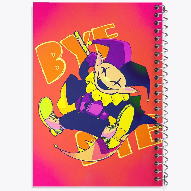 دفتر طراحی 50 برگ خندالو طرح بازی آندرتیل (Undertale) کد 31761