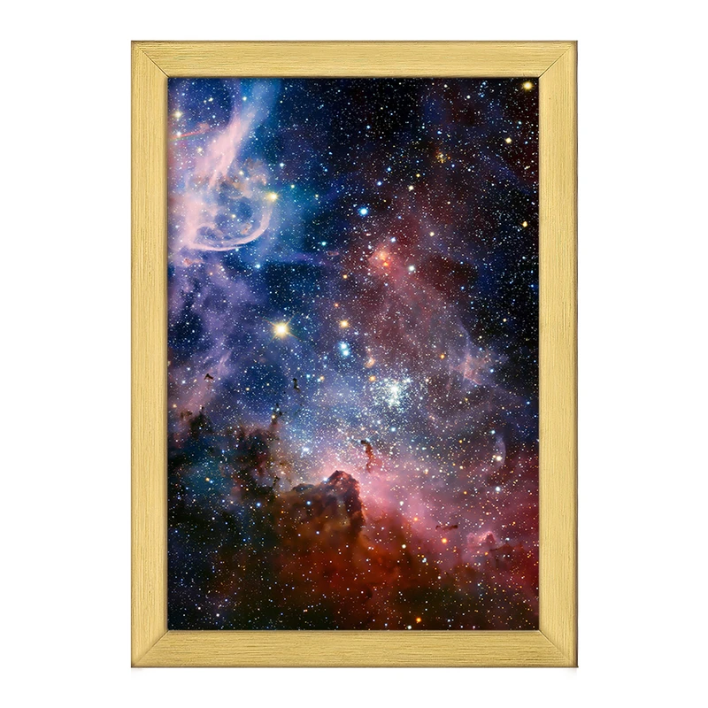 تابلو خندالو طرح کهکشان و سیاره ها کد 25362