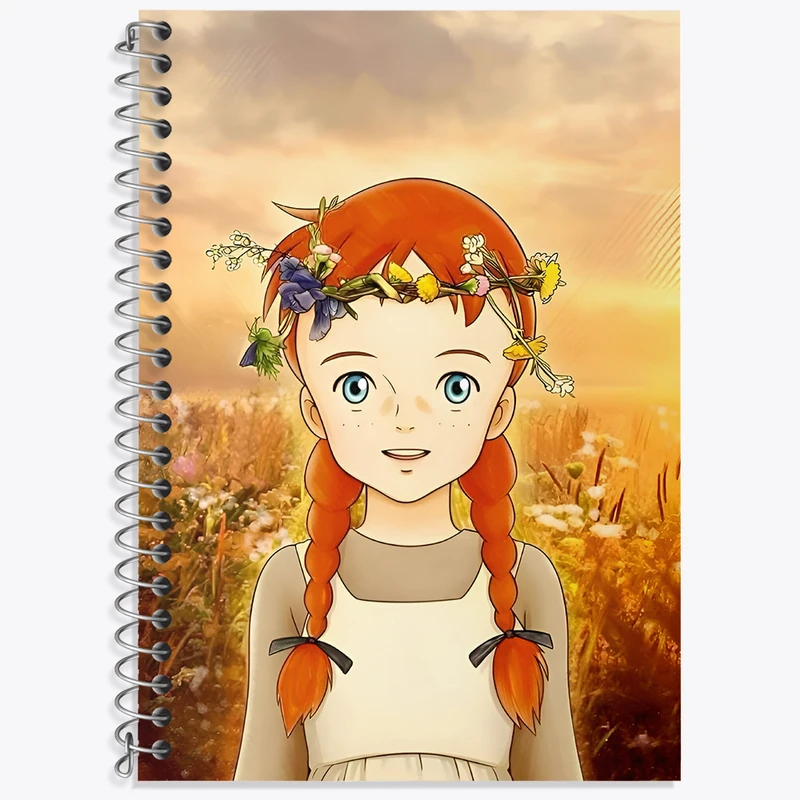 دفتر زبان دوخط 50 برگ خندالو طرح آنشرلی کد N9165