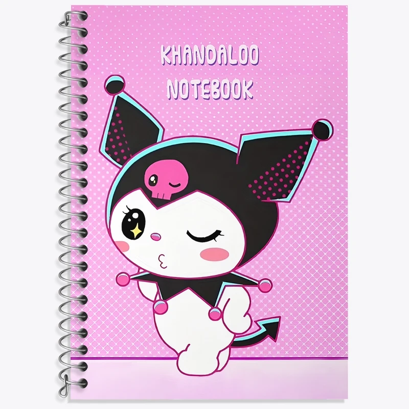 دفتر لغت 50 برگ خندالو طرح کرومی (Kuromi) کد N8986