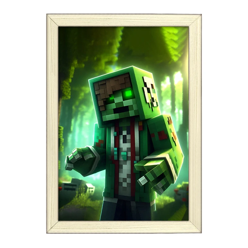 تابلو خندالو طرح ماینکرافت (Minecraft) کد F3542