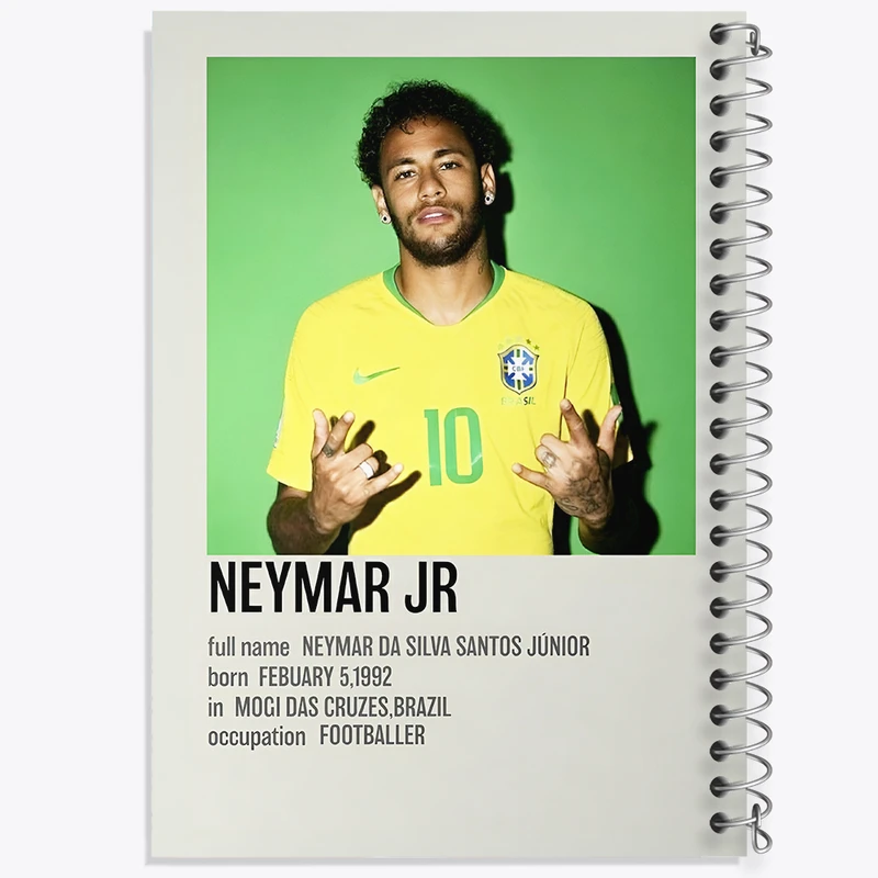 دفتر مشق 100 برگ خندالو طرح نیمار جونیور کد F13474