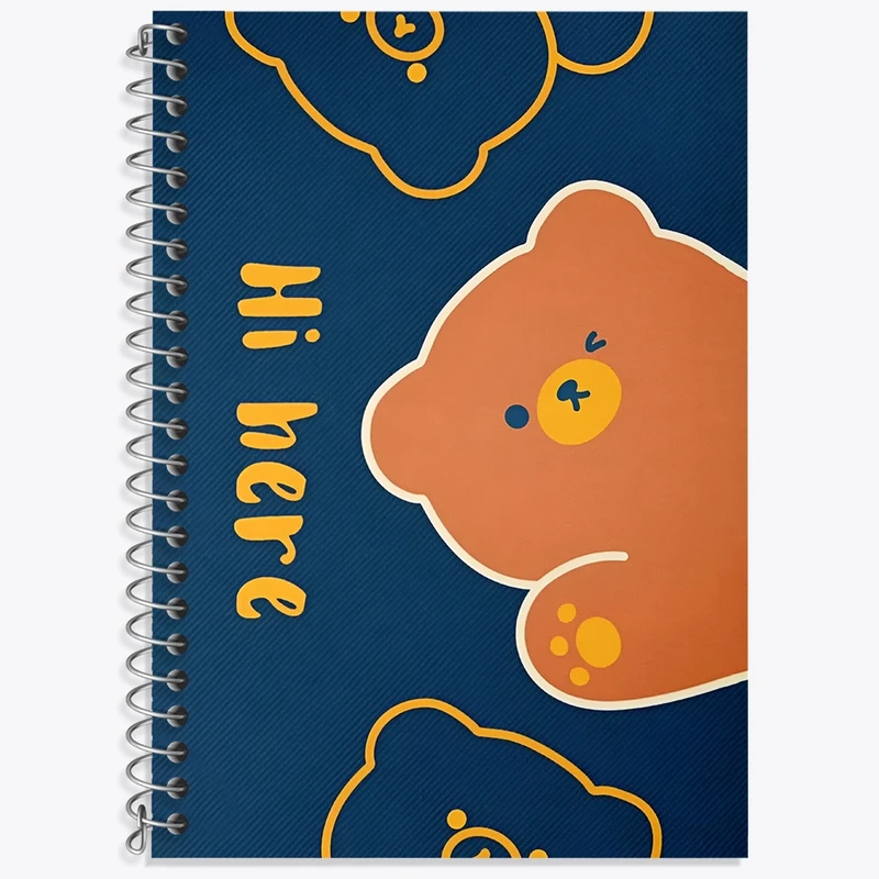 دفتر لغت 50 برگ خندالو طرح خرس بامزه کد N9440