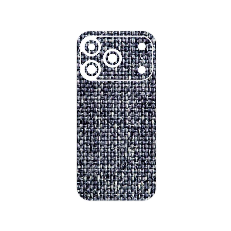 برچسب پوششی ماهوت مدل Fabric Texture 6 مناسب برای گوشی موبایل اپل iPhone 17 Pro