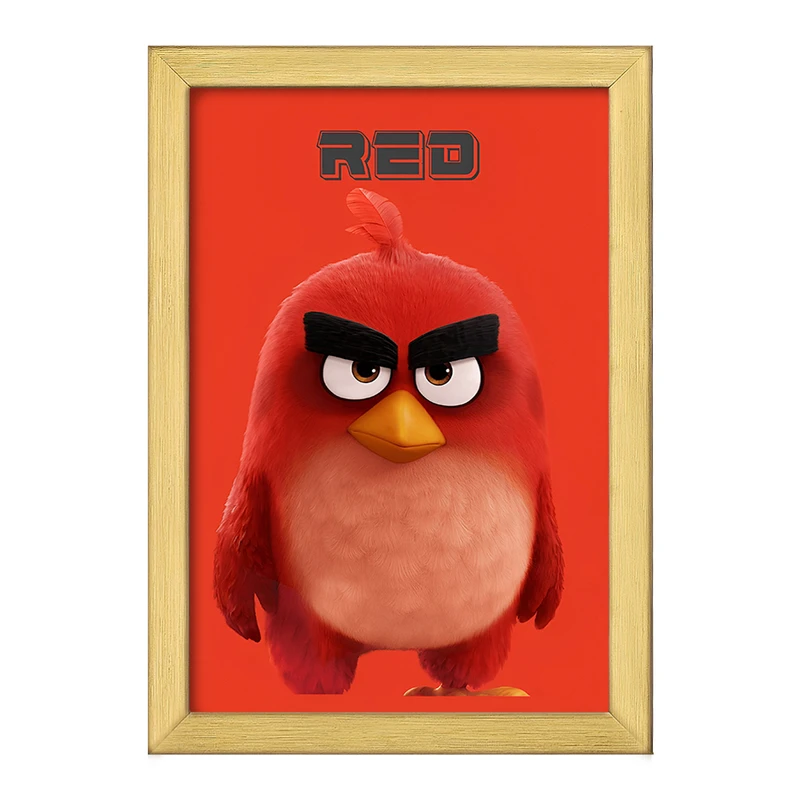 تابلو خندالو طرح پرندگان خشمگین کد F10061