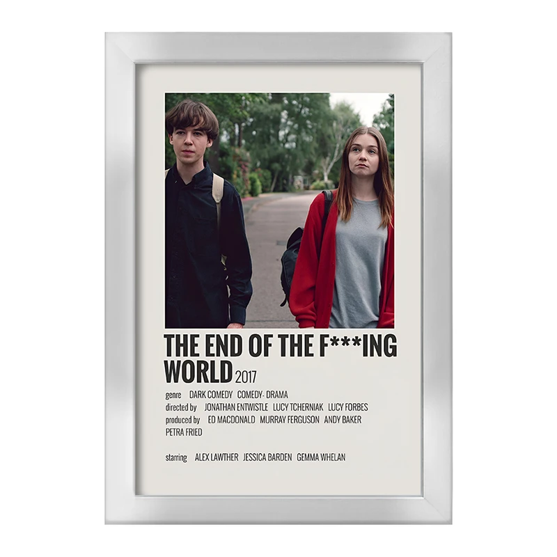 تابلو خندالو طرح پایان دنیای لعنتی کد F13309