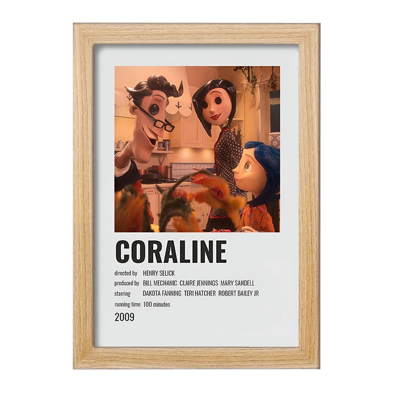 تابلو خندالو طرح کورالاین (Coraline) کد F13226