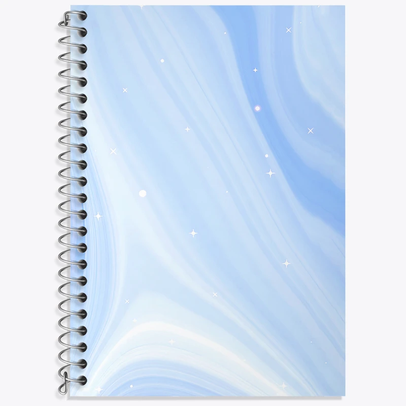 دفتر زبان 50 برگ خندالو مدل دو خط طرح رنگی کد N6013