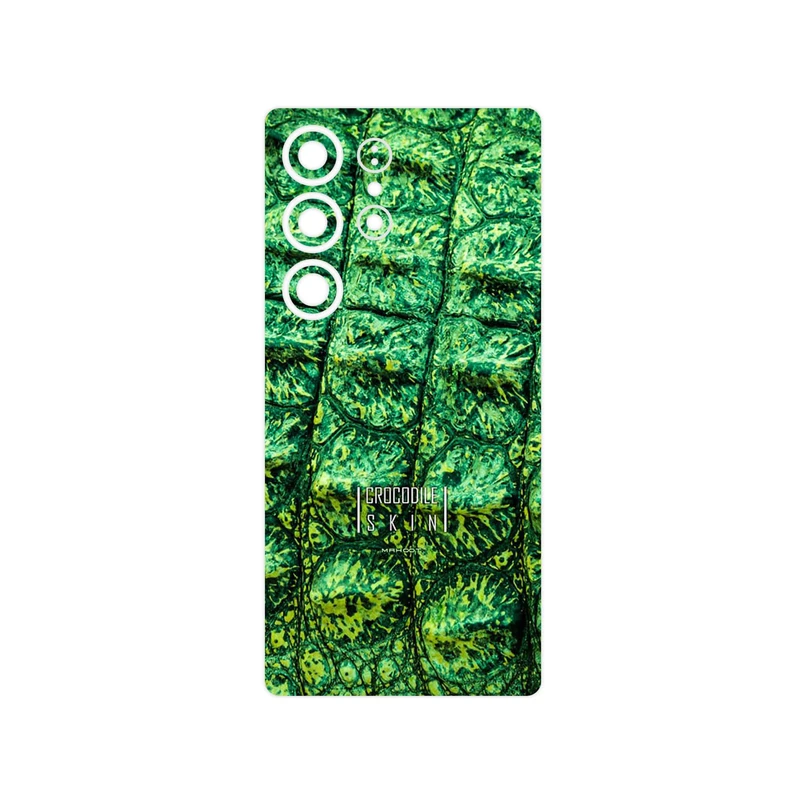 برچسب پوششی ماهوت مدل Crocodile Skin مناسب برای گوشی موبایل سامسونگ Galaxy S25 Ultra