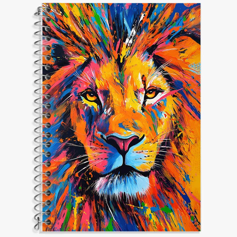 دفتر نت موسیقی 50 برگ خندالو طرح شیر کد F12095