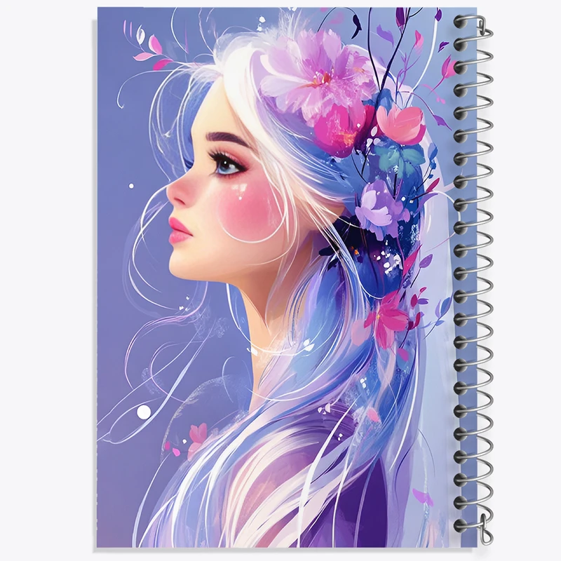 دفتر مشق 100 برگ خندالو طرح دخترانه کد F12665