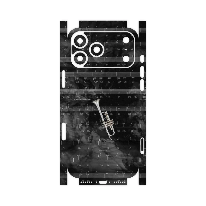 برچسب پوششی ماهوت مدل Trumpet-FullSkin مناسب برای گوشی موبایل اپل iPhone 17 Pro Max
