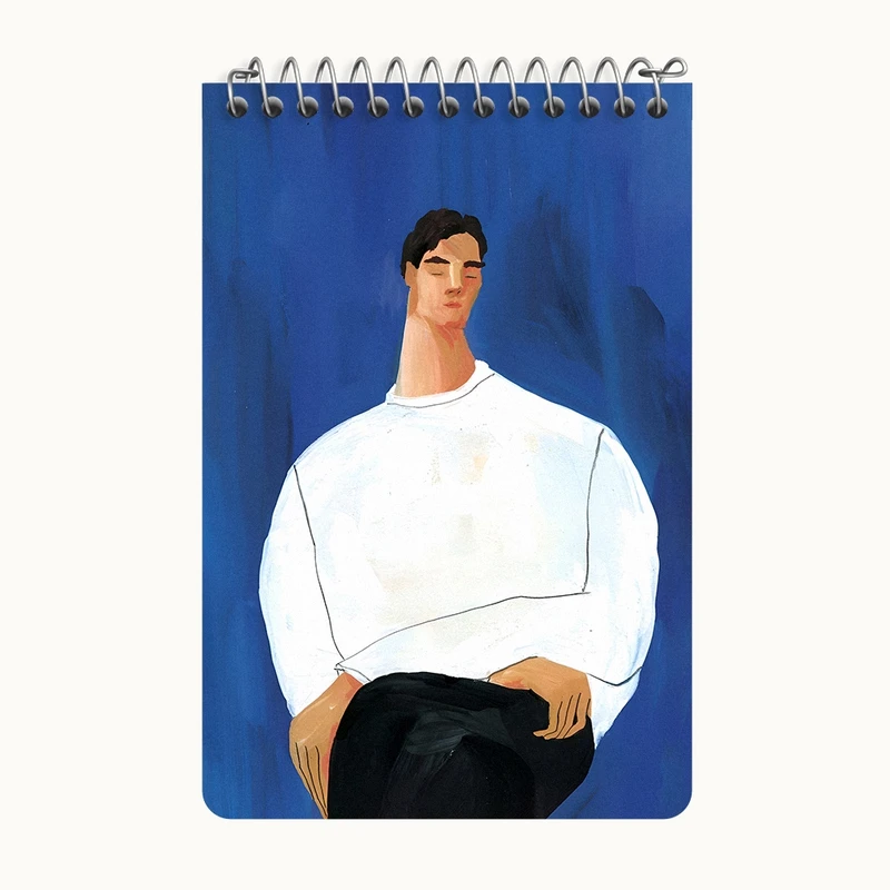 دفتر یادداشت 50 برگ خندالو طرح پسرانه کد F10455