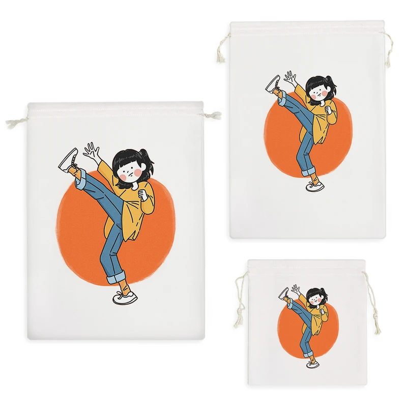 نظم دهنده خندالو مدل دختر بازیگوش کد H1997 مجموعه 3 عددی