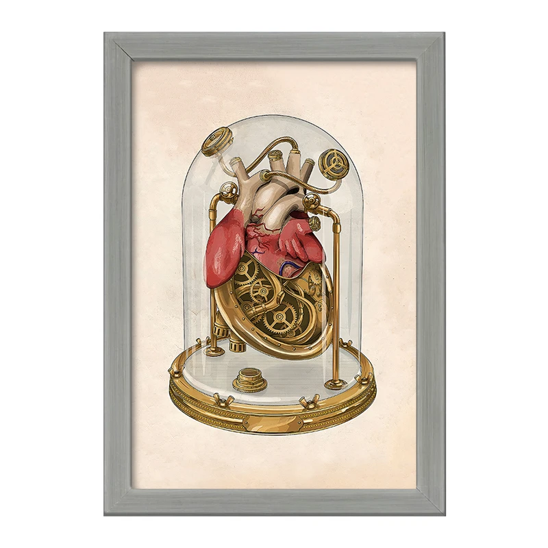 تابلو خندالو طرح قلب (Heart) کد F14031