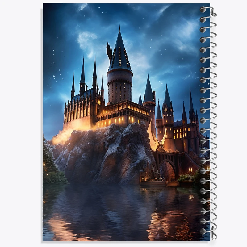 دفتر مشق 50 برگ خندالو طرح هاگوارتز هری پاتر کد F4266