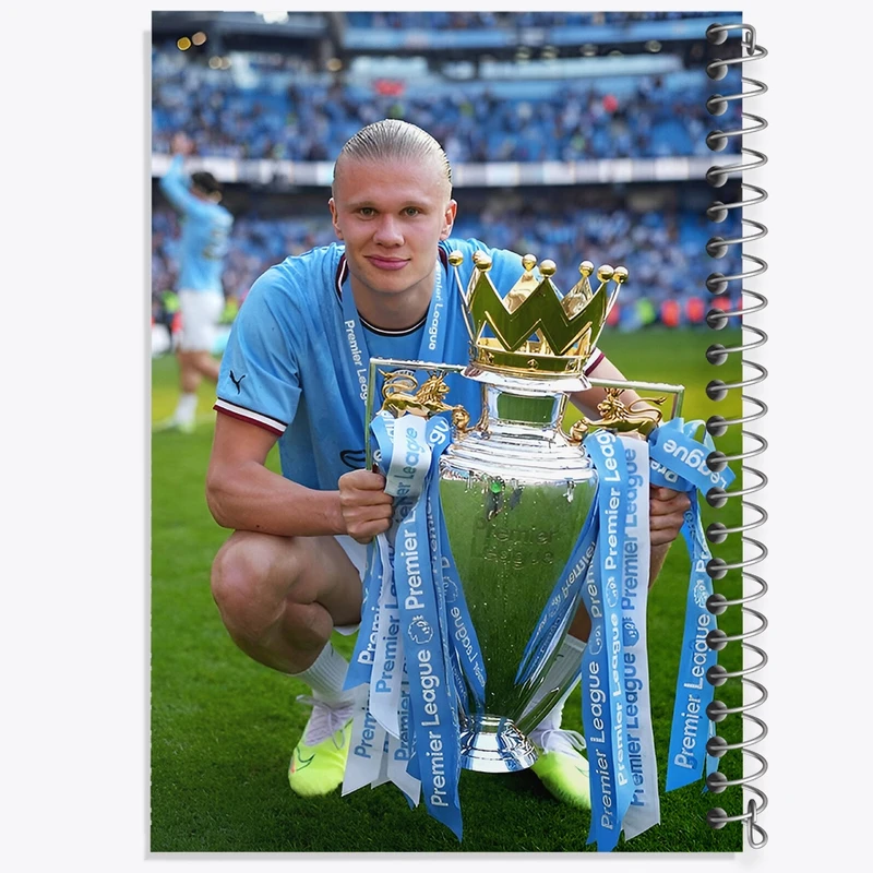 دفتر طراحی 50 برگ خندالو طرح ارلینگ هالند (Erling Haaland) کد F14277