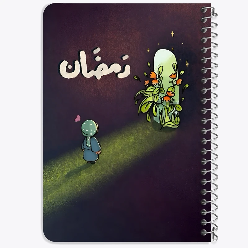 دفتر یادداشت 50 برگ خندالو طرح ماه رمضان کد F11623