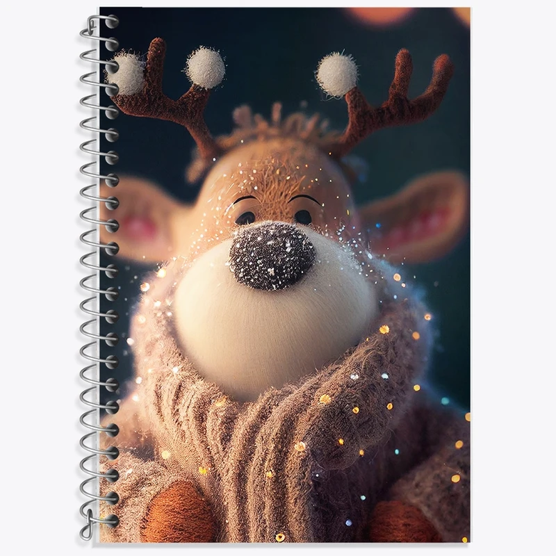 دفتر لغت 50 برگ خندالو طرح گوزن کد F10069