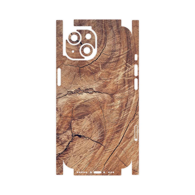 برچسب پوششی ماهوت مدل Wood Texture 5-FullSkin مناسب برای گوشی موبایل اپل iPhone 14