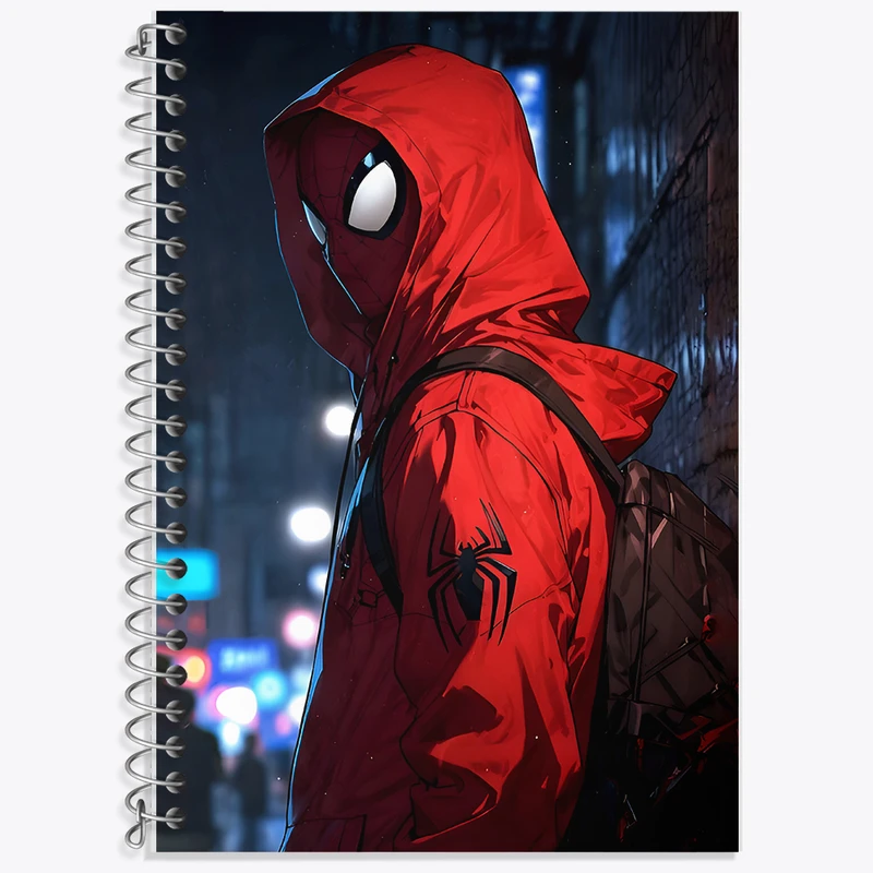 دفتر نت موسیقی 50 برگ خندالو طرح مرد عنکبوتی کد F9170