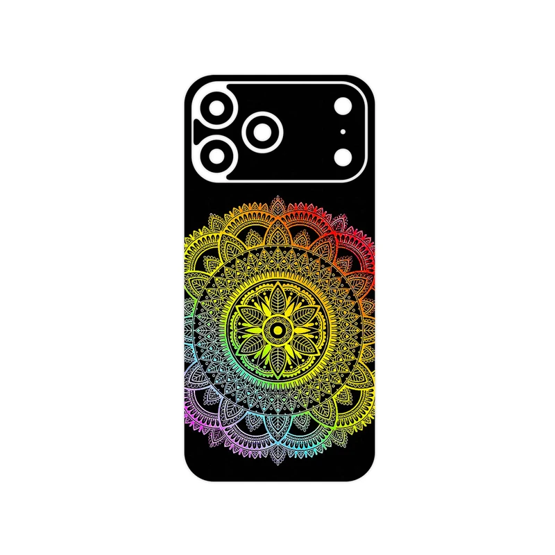 برچسب پوششی ماهوت مدل Mandala Design 4 مناسب برای گوشی موبایل اپل iPhone 17 Pro Max